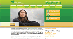 Desktop Screenshot of genesiscenters.org