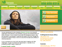 Tablet Screenshot of genesiscenters.org